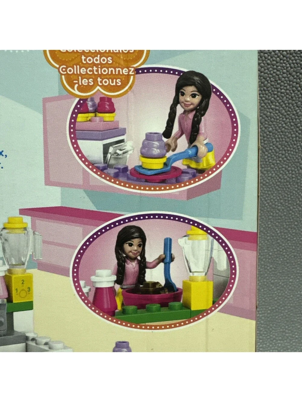 Mega Bloks My Life As Cupcake Bakery Mini Doll Building Block Set 122pc Ages 5+